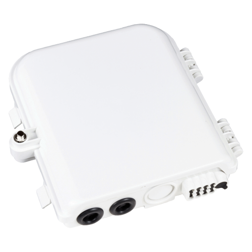 Настенный распределительный бокс на 8 волокон, наружной установки, IP65